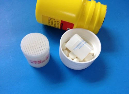 Kanister Pengering Silika Gel Farmaseutikal Lulus FDA 3g